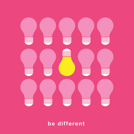 Concept of leadership and creativeのイラスト素材