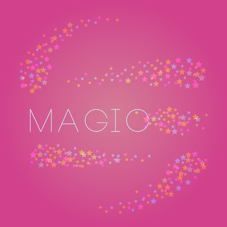 Set of useful magical glitter effectのイラスト素材