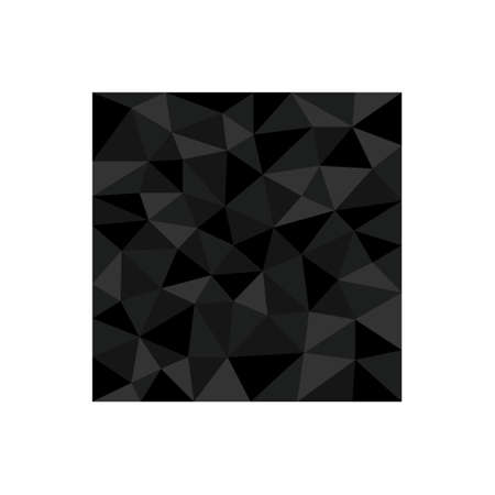 Polygonal geometric square crystal suitable for logo, symbol, button, best award.のイラスト素材