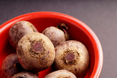 Organic Healthy raw Beetroot, ready for cooking or eating