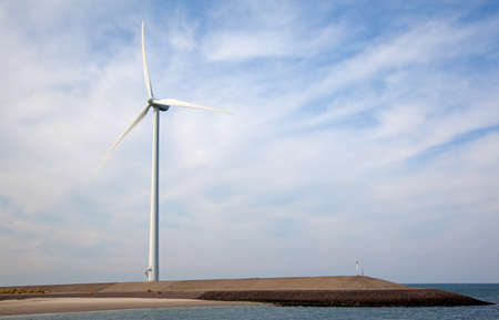 Windturbine in the Netherlandsの写真素材