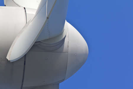 Close up van Windturbine