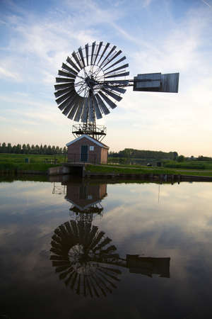 Old american Windturbine
