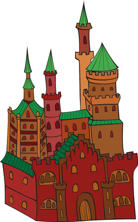 Strong castleのイラスト素材