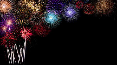 firework For Christmas and New Yearの写真素材