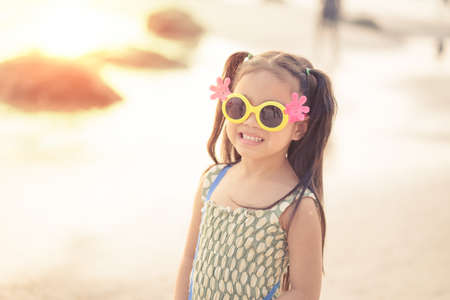 portrait children feeling happyの写真素材