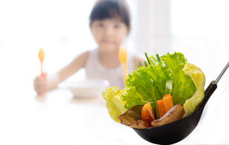 Vegetable platter/ crudites, healthy eating conceptの写真素材