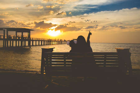 concept of family. mother and child daughter outdoors in summerの写真素材