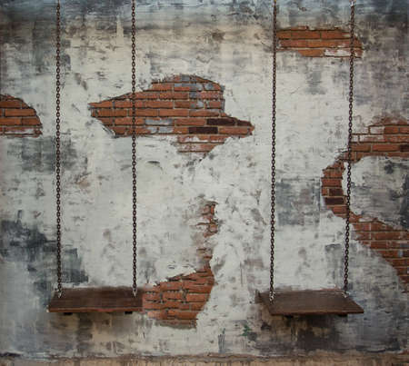 Old brick wall in a background imageの写真素材