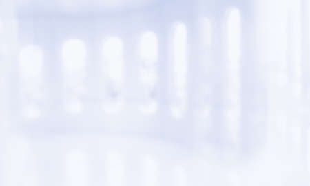 White blur abstract background BLUR OF MODERN BUILDING INTERIORの写真素材