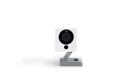 CCTV Camera of security i isolated on whiteの写真素材