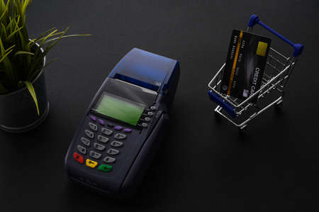 Credit card payment, buy and sell products & service conceptの写真素材