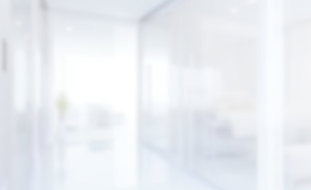 White blur abstract background from building hallwayの写真素材