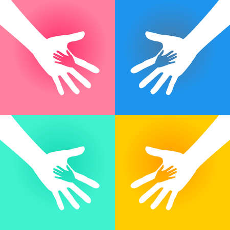 Helping Hands Charity のイラスト素材