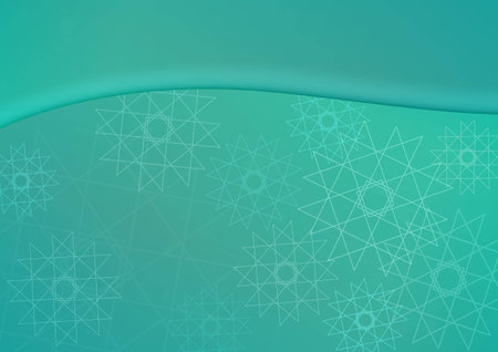 abstrac dark green background with geometric shapes. vector illustrationのイラスト素材