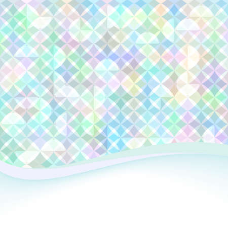 bright soft colorful geometrical background with swoosh wave. vector illustrationのイラスト素材