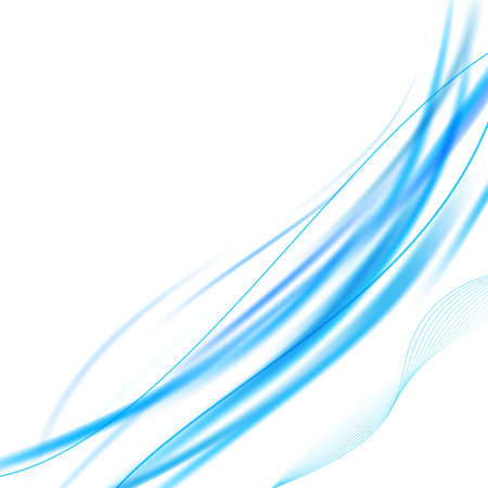 diagonal transparent blue lined swoosh crystal wave floatingのイラスト素材