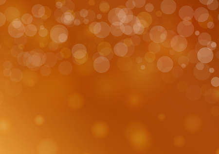 abstract soft orange honey blurry background with bokeh. vector illustrationのイラスト素材