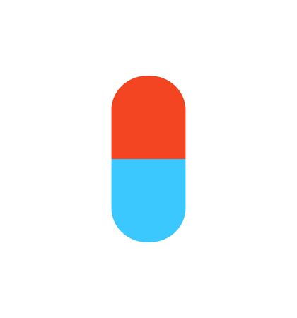 medical pills icon medicine icon vector isolatedのイラスト素材