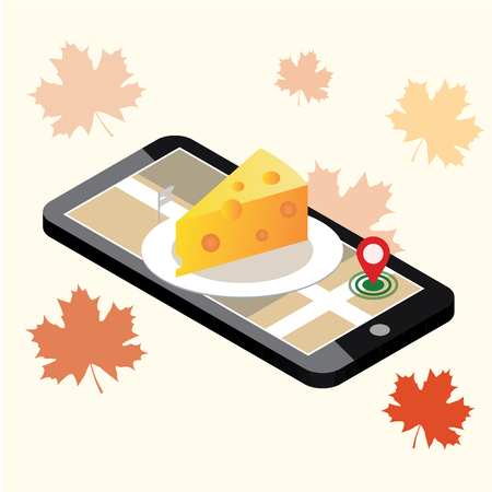 Flat 3d vector isometric illustration. Concept pictureのイラスト素材