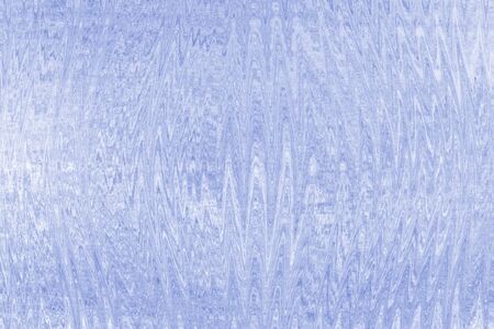 Blue frosted waves abstract pattern. Texture and backgroundの写真素材