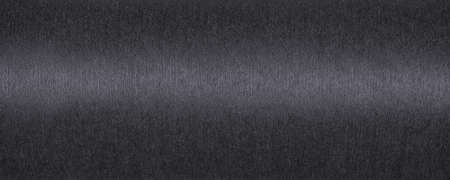 Black felt surface close up. Long panoramic black and white backgroundの写真素材