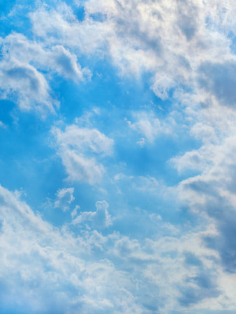 Dramatic storm clouds in the sky. natural texture and backgroundの写真素材