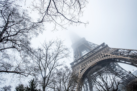 Paris Eiffel towerの写真素材