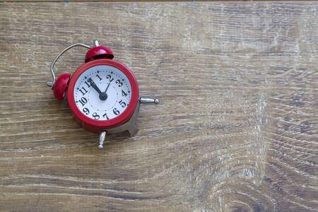 Alarm clocks isolated on the white background. 