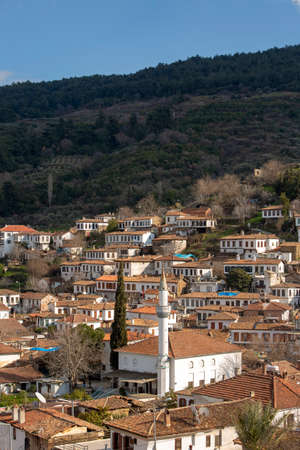 Traditional Turkish village Sirince in Izmir, Turkeyの写真素材