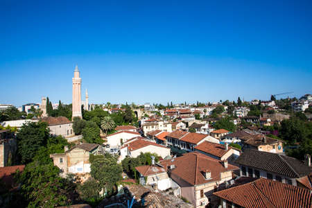 Panoramic view of the old city of Bursa, Turkeyの写真素材
