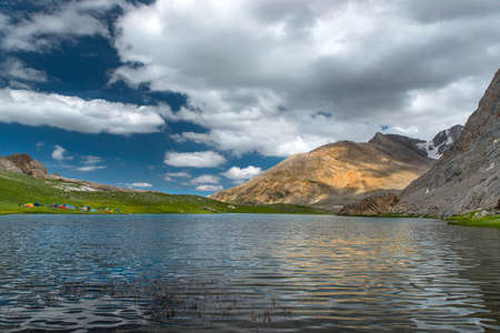 Turkey Black Sea (Black Sea) Kackar Mountain Landscapeの写真素材