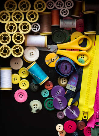 Sewing and repair of clothing as a hobby, tailor's desk