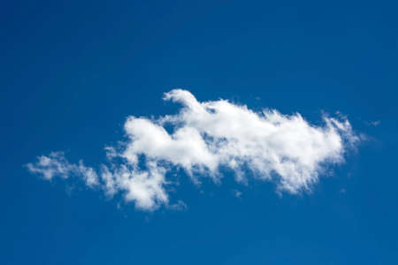 Blue sky background with clouds, view nature.の写真素材