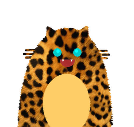 Fun, cartoon artistic cat figures drawings. Original studies.