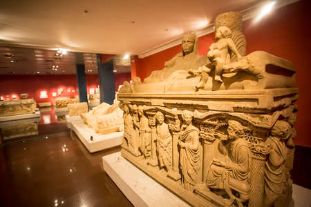 Turkey Antalya Central Museum, ancient historical concept photoのeditorial素材