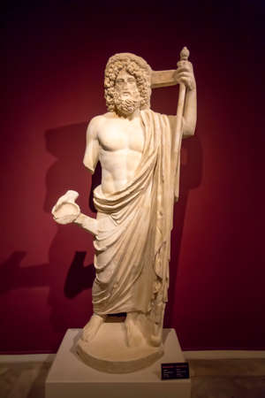 Turkey Antalya Central Museum, ancient historical concept photoのeditorial素材