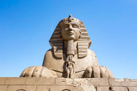 Turkey / Antalya Sandland, May 12 2018, Lara Beach, Sandland Sand Sculpture Festival. View of big sand sculptureのeditorial素材