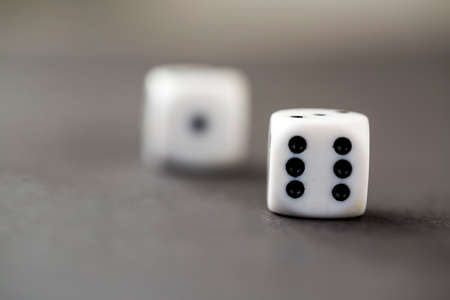 Game of Chance, gambling concept. Dice of luck.の写真素材