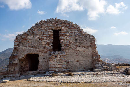 Ruins of the ancient Greek city of Chersonesos.の写真素材