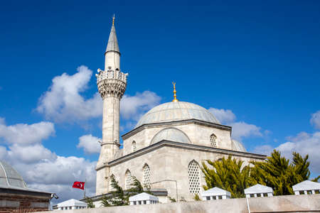Suleymaniye Mosque in Istanbul, Turkey. Suleymaniye Mosque is a mosque in Istanbul, Turkey.の写真素材