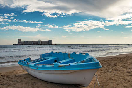 Travel concept photo; Turkey / Mersin / Historical ancient Kiz Castleのeditorial素材