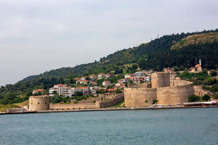 Kilitbahir Castle (Kilitbahir Castle) a fortress on the west side of the Dardanelles, opposite the city of Ãanakkale. The castle was constructed by Fatih Sultan Mehmet in 1463 to control the straits.のeditorial素材