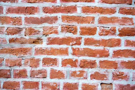 Red brick wall texture background. Red brick wall texture background. Red brick wall texture background.の写真素材