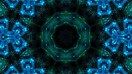 Abstract kaleidoscope background. Beautiful multicolor kaleidoscope texture. Unique kaleidoscope...