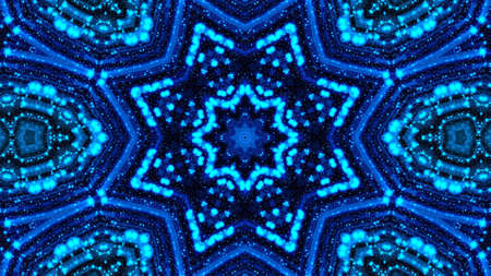Abstract kaleidoscope background. Beautiful multicolor kaleidoscope texture. Unique kaleidoscope design.の写真素材