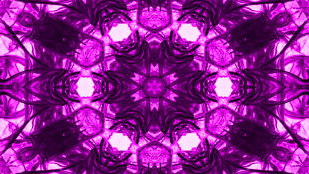 Abstract kaleidoscope background. Beautiful multicolor kaleidoscope texture. Unique kaleidoscope design.の写真素材