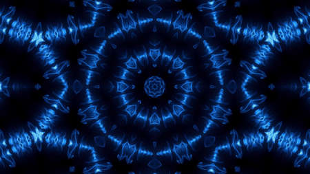 Abstract kaleidoscope background. Beautiful multicolor kaleidoscope texture. Unique kaleidoscope design.の写真素材