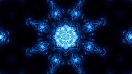 Abstract kaleidoscope background. Beautiful multicolor kaleidoscope texture. Unique kaleidoscope design.の写真素材