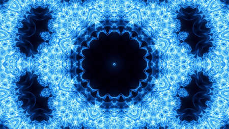 Abstract kaleidoscope background. Beautiful multicolor kaleidoscope texture. Unique kaleidoscope design.の写真素材